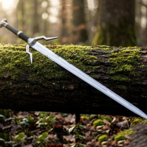 Fantasy Medieval Long Sword with Decorative Crossguard